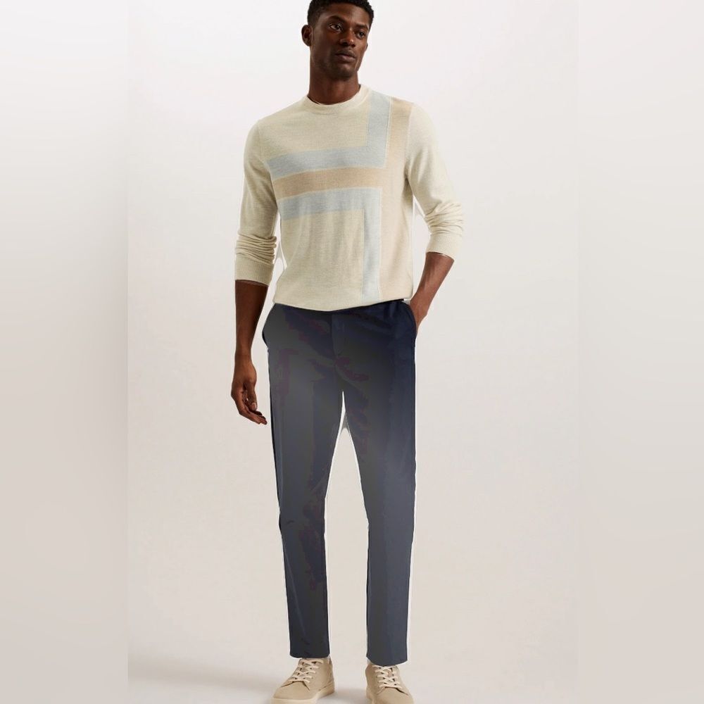 Ted baker London men’s 100% wool jumper roika sweatshirt 7